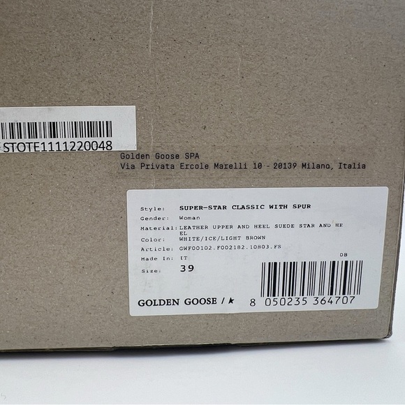 Golden Goose Super-Star Classic With Spur Sneakers - Picture 9 of 10